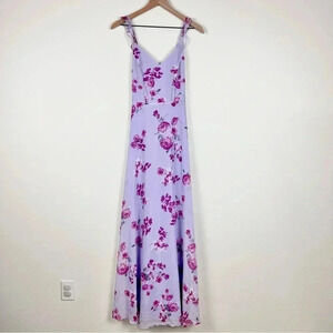 Lulu’s Meteoric Rise Floral Print Maxi Dress